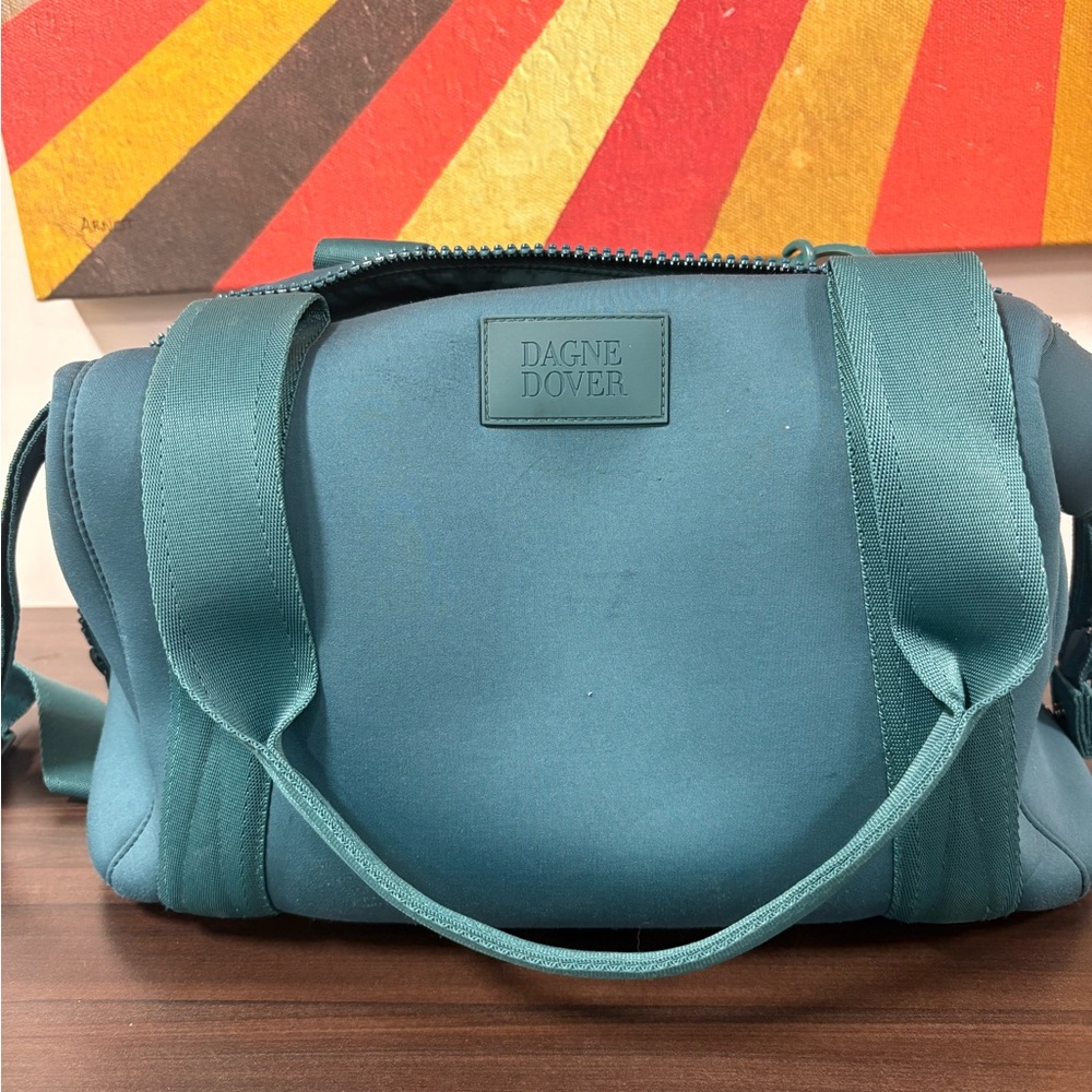 Dagne Dover Green Travel Bag